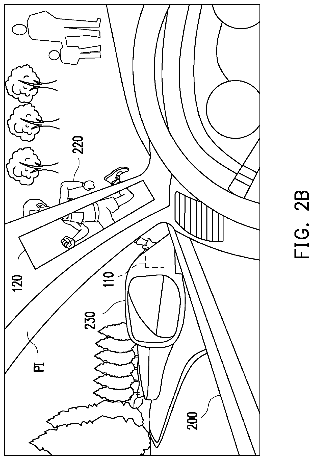 Onboard camera system for eliminating a-pillar blind areas of a mobile vehicle and image processing method thereof
