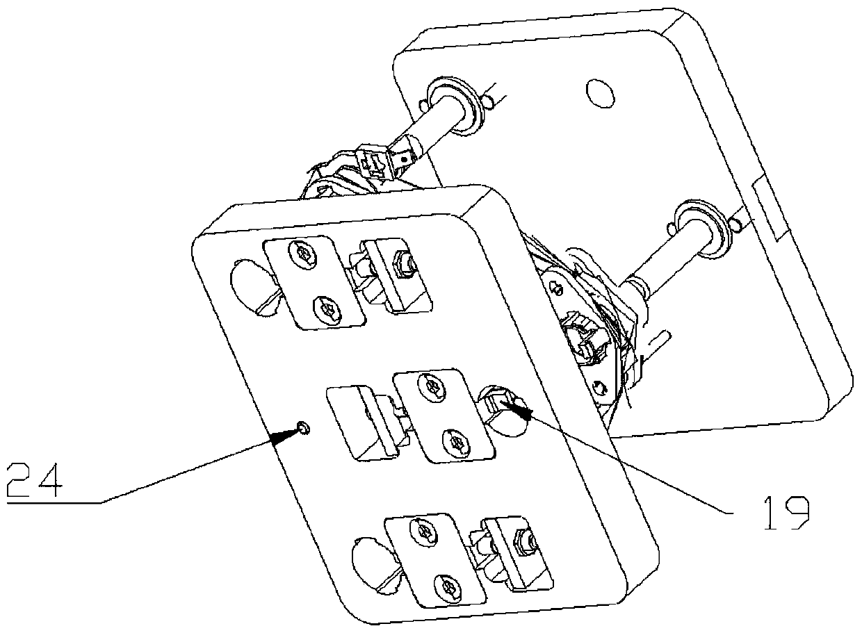 A detection device and control method for simultaneously detecting the force value and stroke of a click mechanism of a vehicle