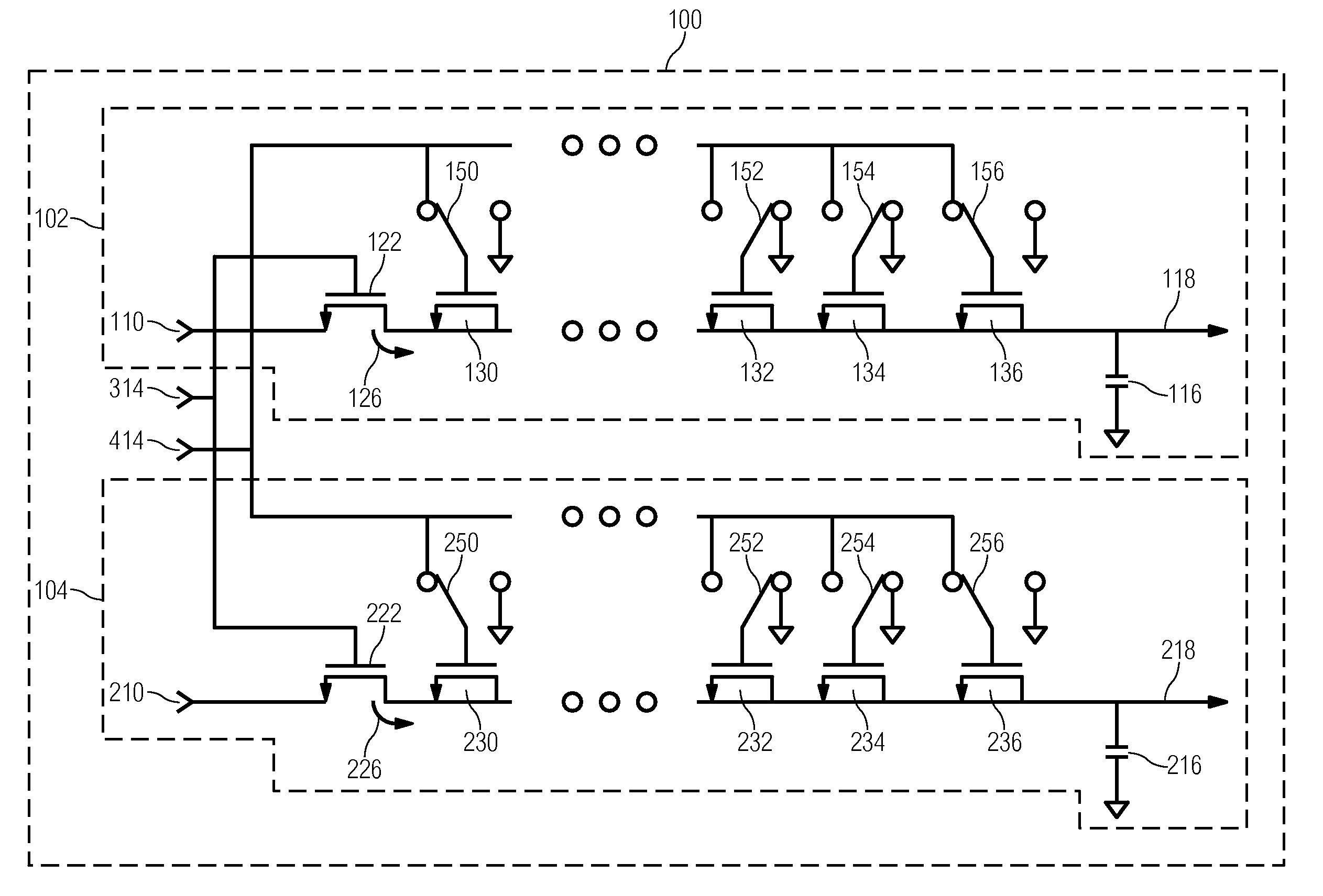 Track-And-Hold Circuit With Adjustable Charge Compensation