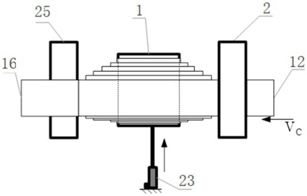 Amorphous strip bilateral winding device and method