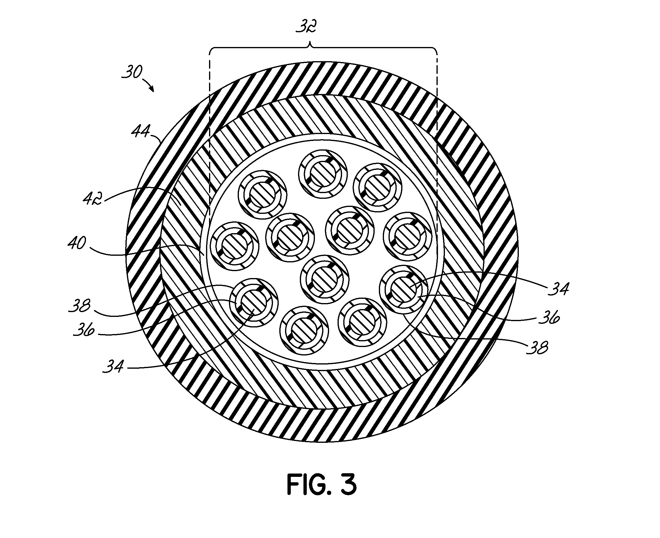 Fiber optic cable and method of manufacture