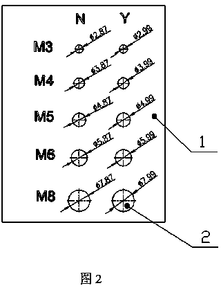 Checking tool for checking embedded screws