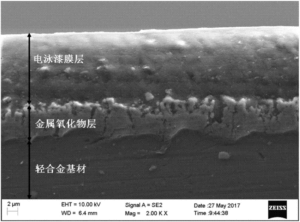 Anti-corrosion and heat-conducting composite coating on light-alloy radiator surface, preparation method of anti-corrosion and heat-conducting composite coating and light alloy radiator