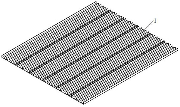 Fabricated four-way cable well and construction method thereof