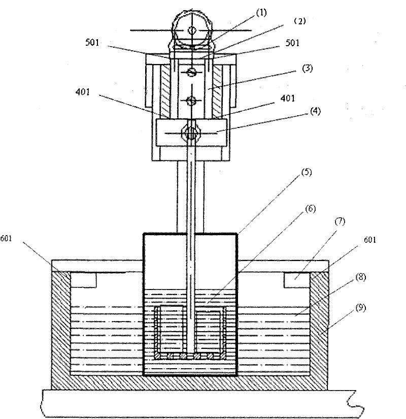 Automated dynamic cleaning device and method of tellurium-cadmium-mercury wafer solvent solution