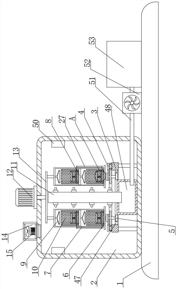 A kind of fast drying equipment for garment production and its application method