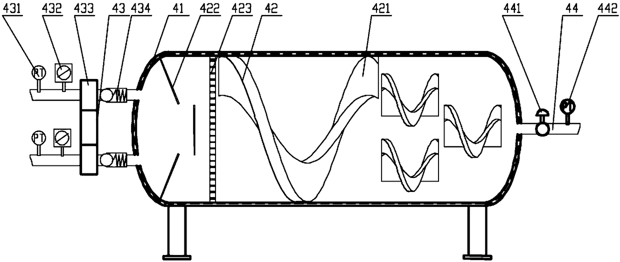 An equipment system that utilizes waste heat from a cement plant to realize carbon dioxide cycle power generation