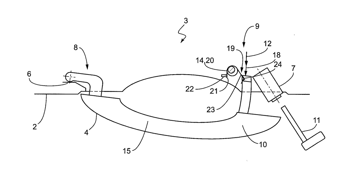 Door handle assembly for a vehicle