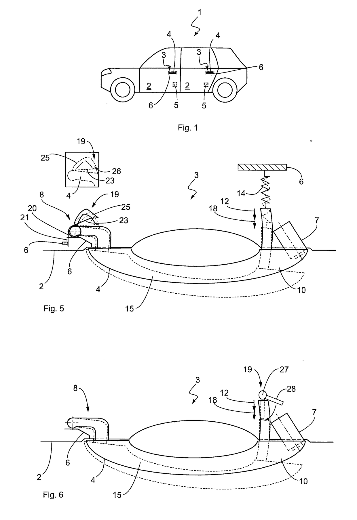 Door handle assembly for a vehicle