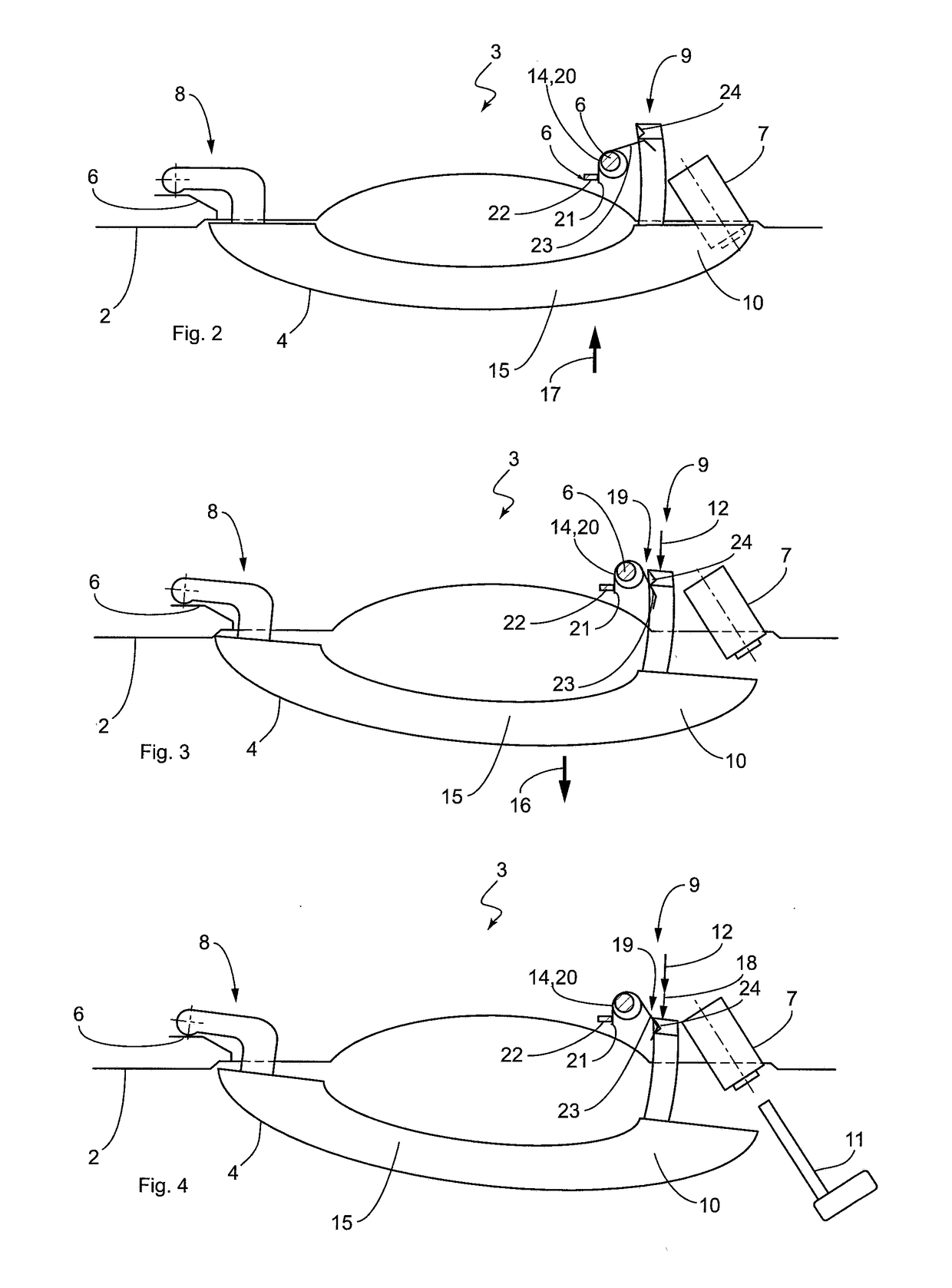 Door handle assembly for a vehicle