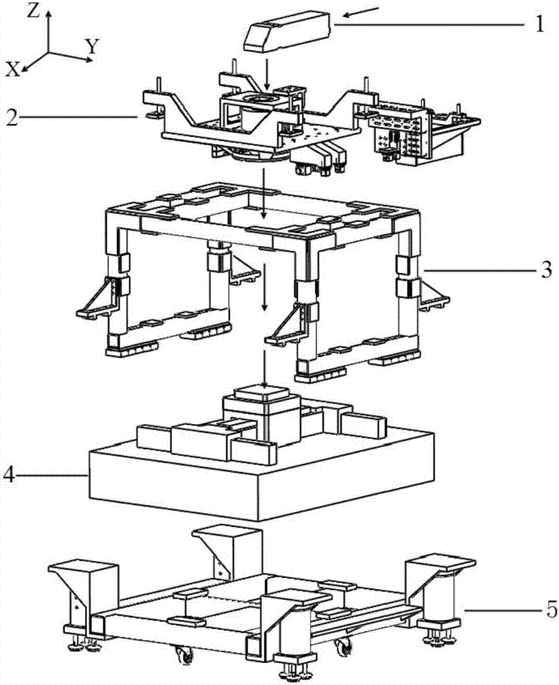 Optical measuring stand apparatus