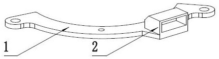 Hall sensor of direct-current permanent magnet brushless motor