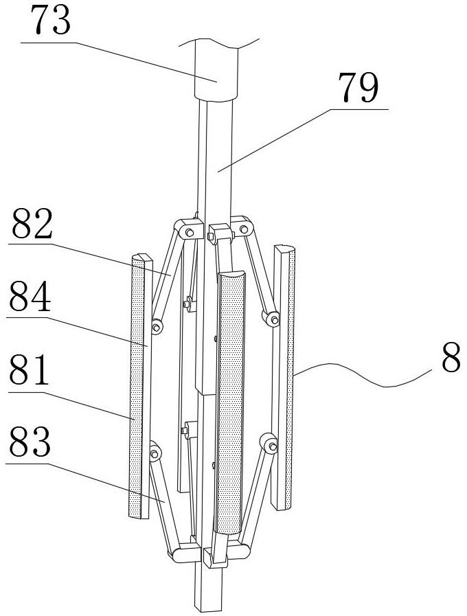 Glue binding device for electric porcelain finished product