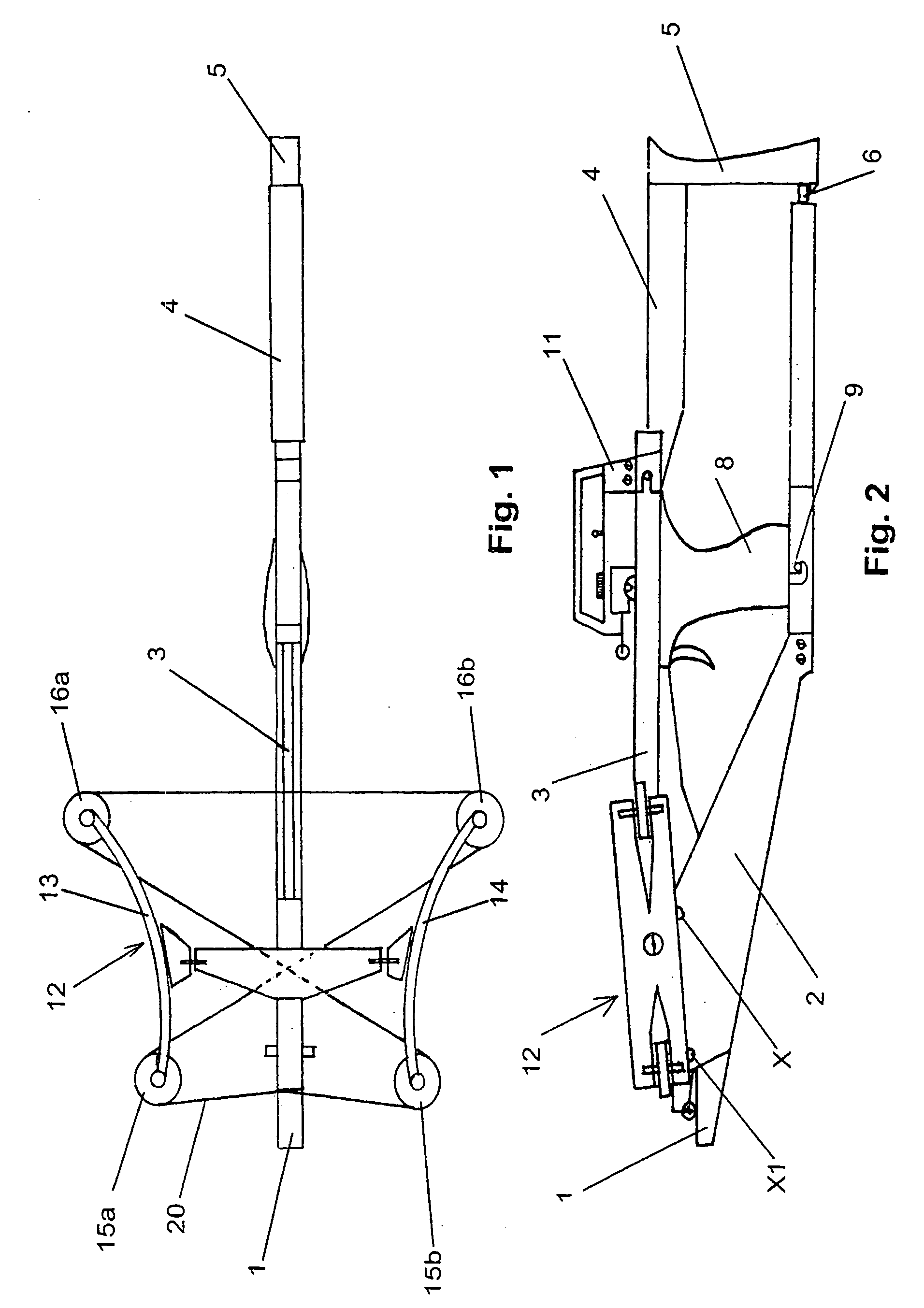 Tiller. bow and trigger mechanism for a crossbow, and a crossbow