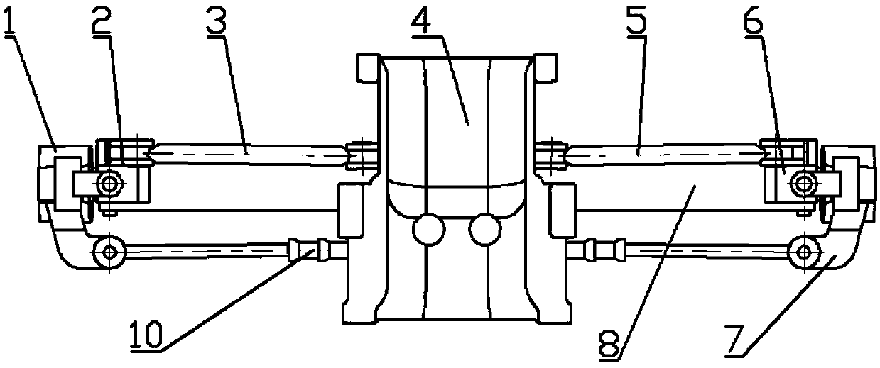 A Steering Bridge Device with Normal Ground Clearance