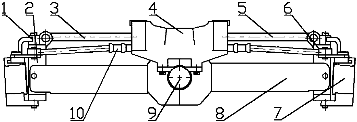 A Steering Bridge Device with Normal Ground Clearance