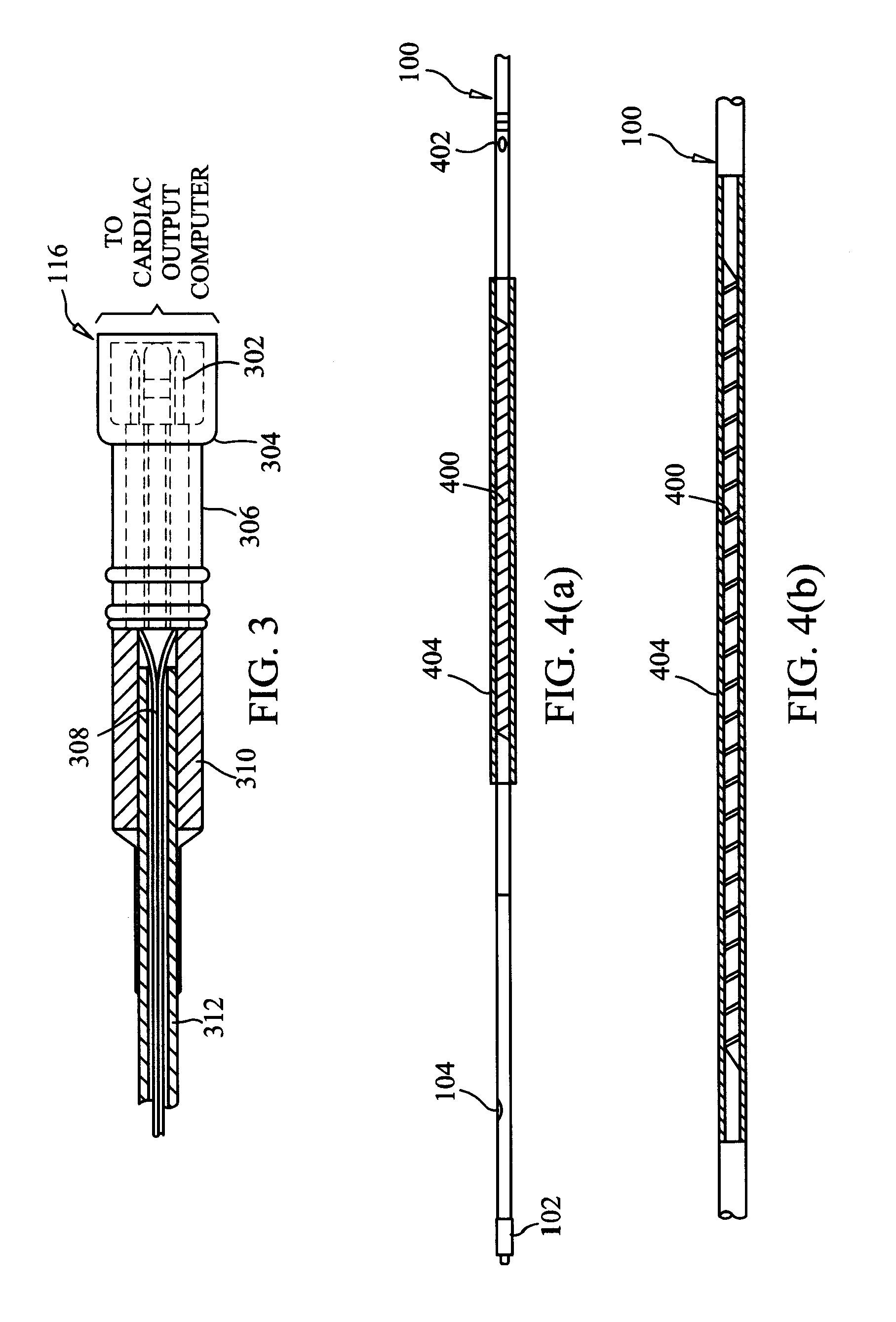 Thermodilution catheter having a safe, flexible heating element