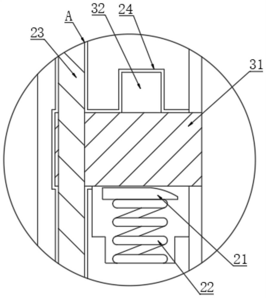 Protection device of visual inspection system