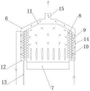 A condensing gas water heater