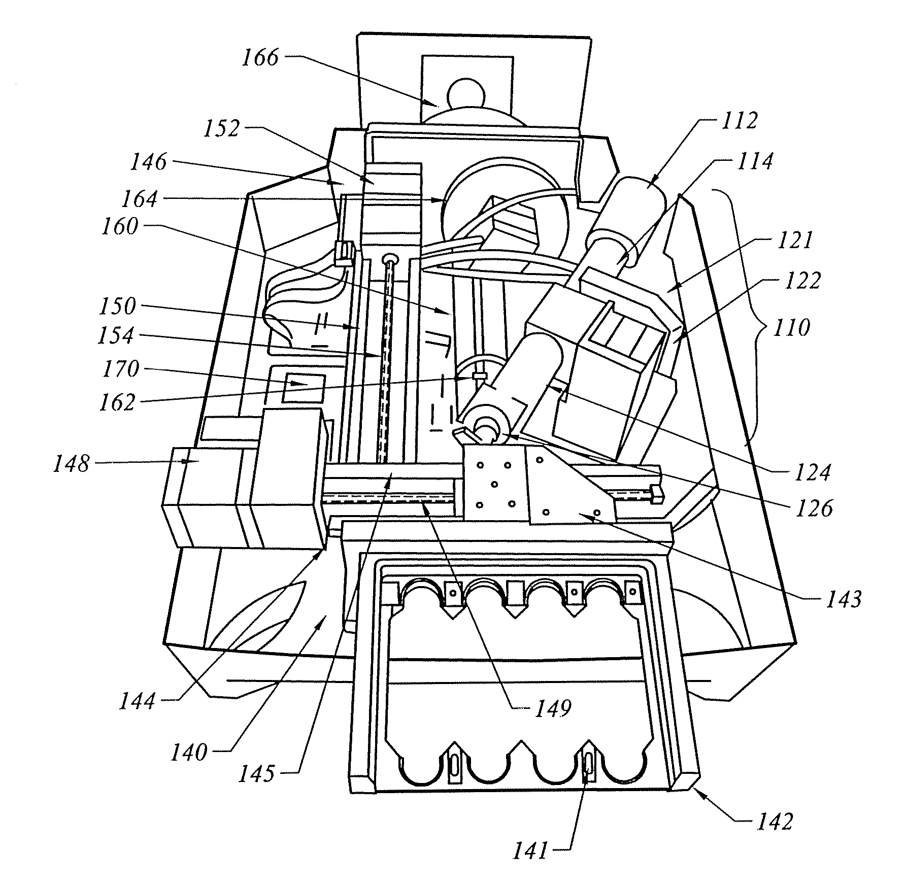 Apparatus for reading signals generated from resonance light scattered particle labels