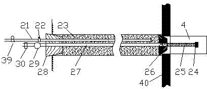 Underground coal seam hydrofracture crack oriented developing method