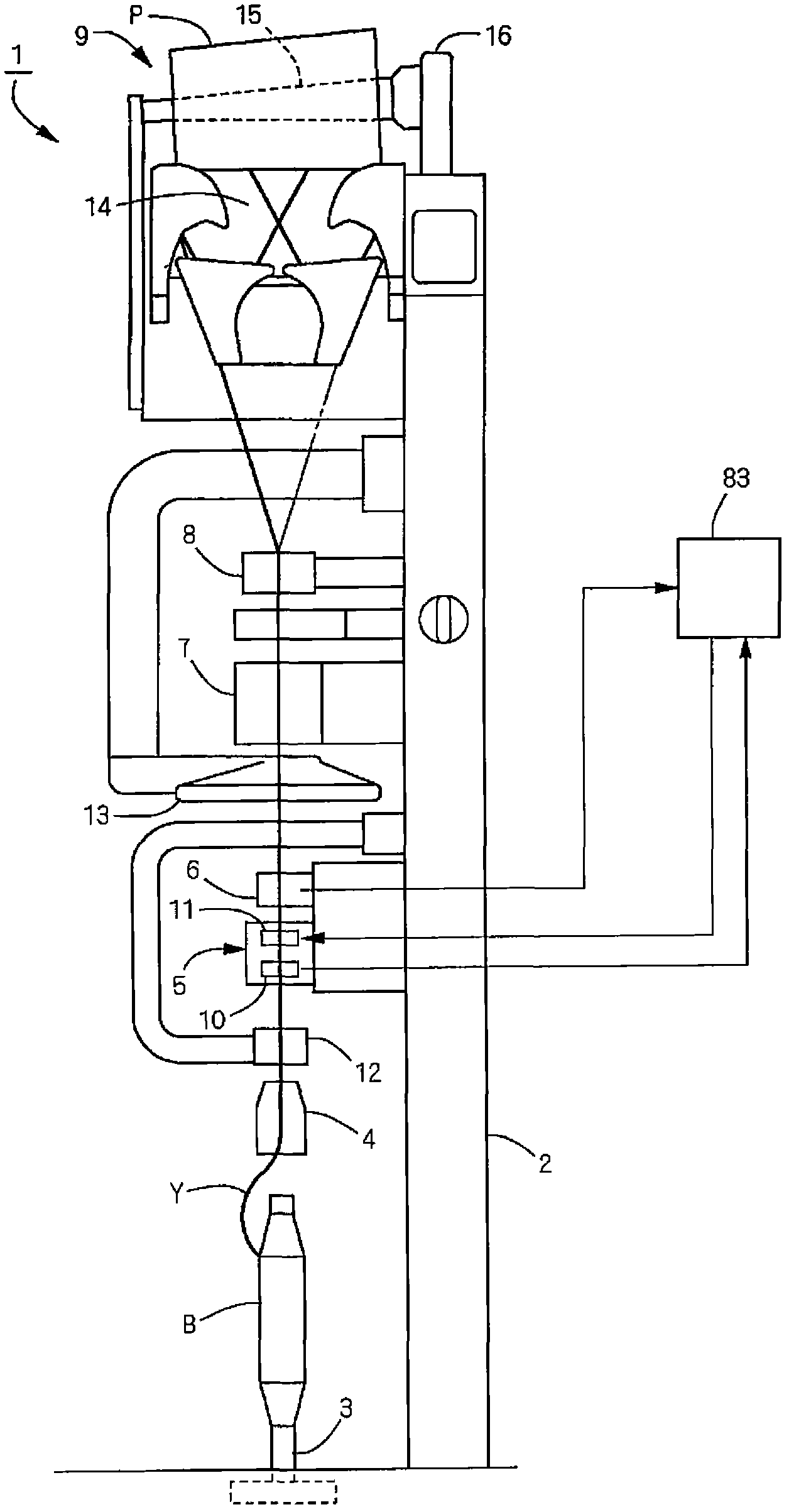 Hairiness reducing device and yarn winding device