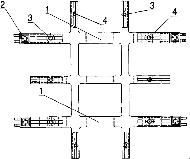 Device for storing and transferring automotive body-in-white sheet metal