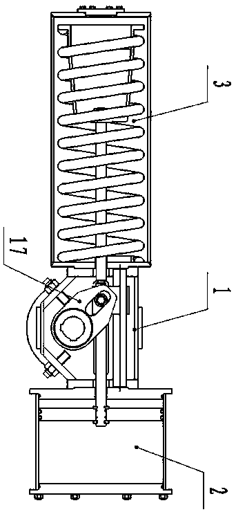 A valve actuator based on gas-hydraulic combined spring