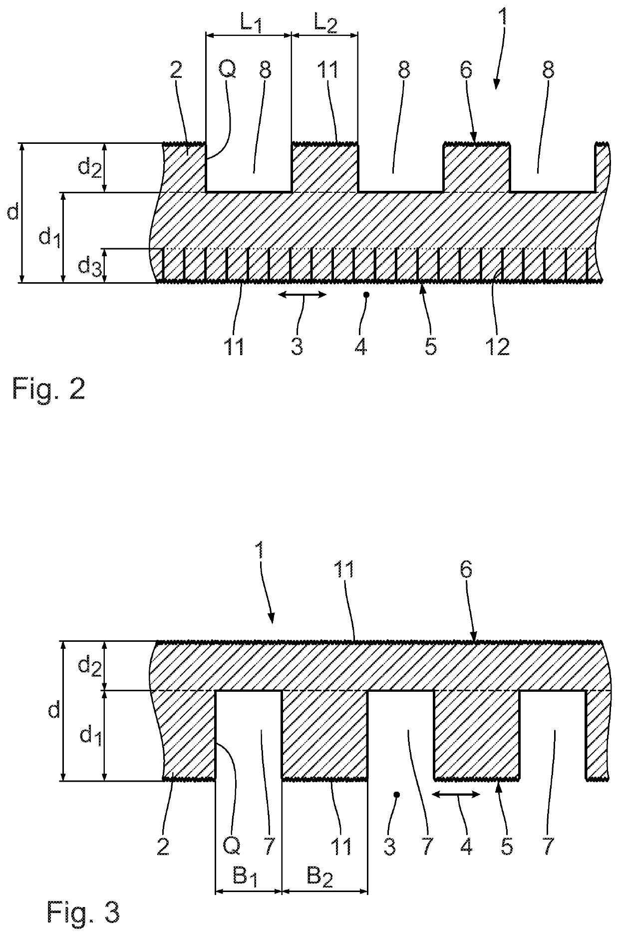 Method for manufacturing a plastic drain sheet, and plastic drain sheet