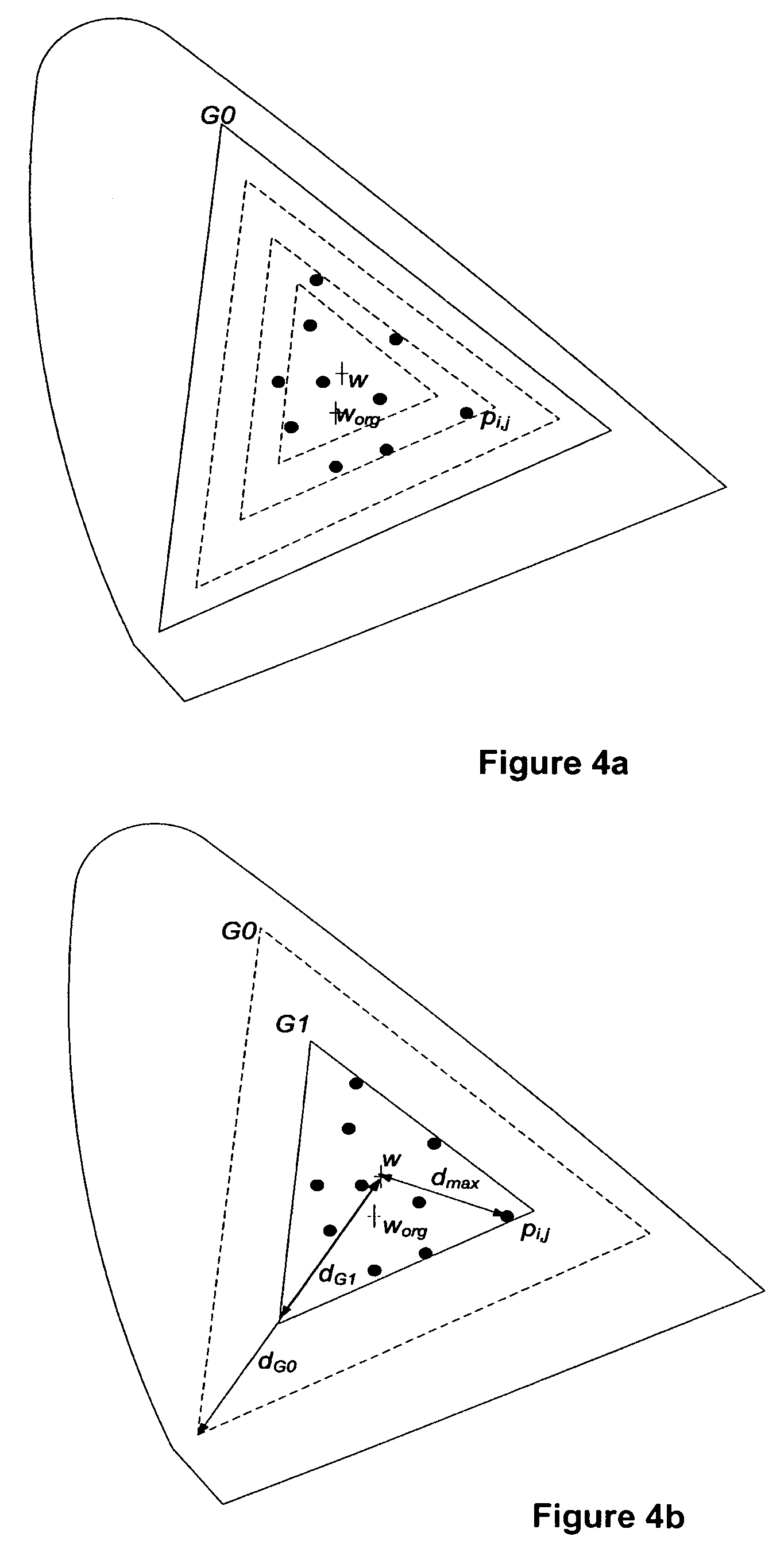 Display device with dynamic color gamut
