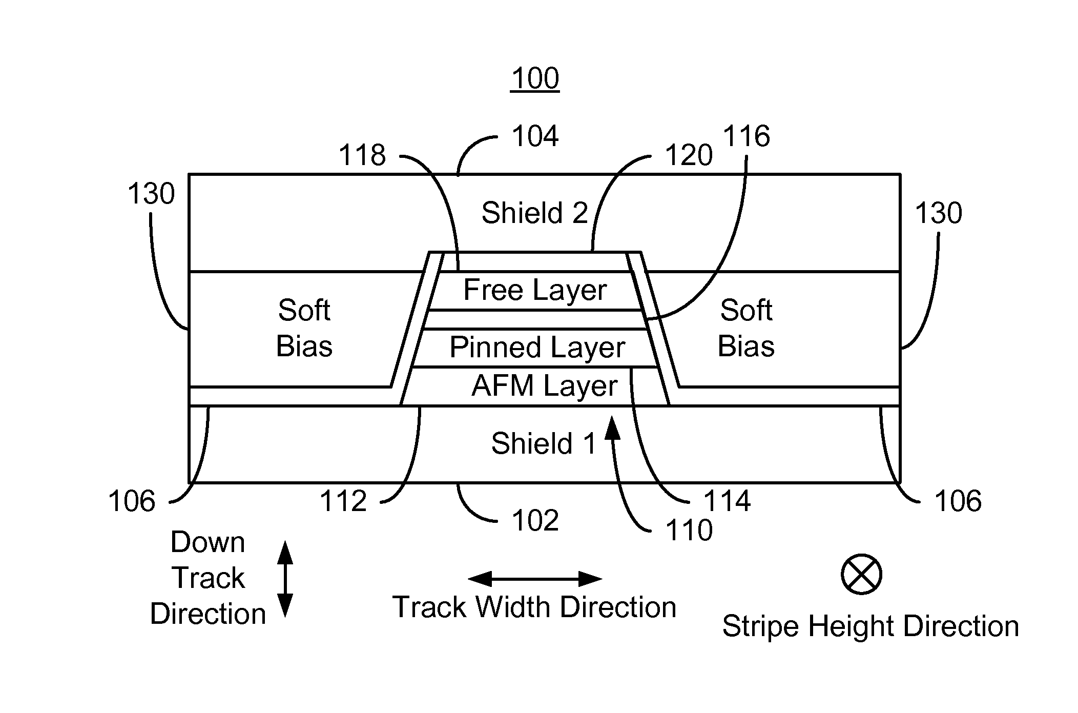 Method and system for providing a read transducer having an extended pinned layer and soft magnetic bias structures with improved stability