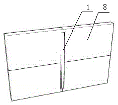 Automatic door anti-pinch device