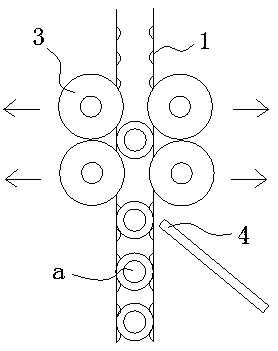 Clamping device used during capping of glass beverage bottles