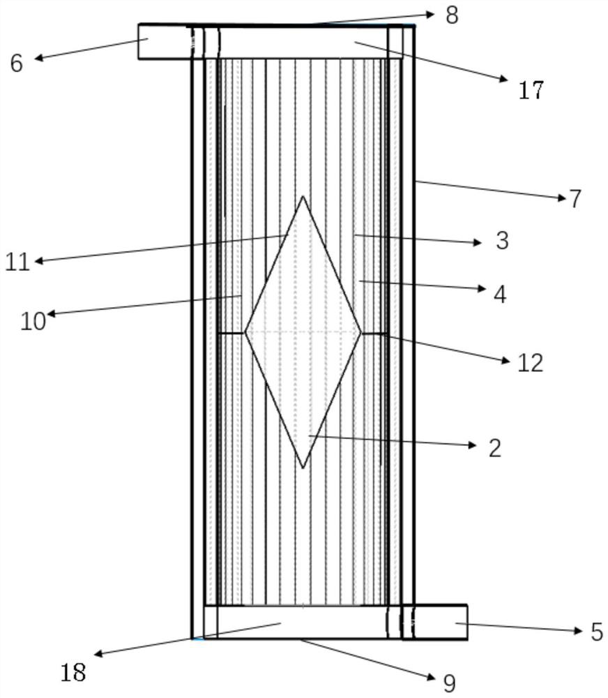 A kind of composite solar heat absorber and method for double-sided heat collection