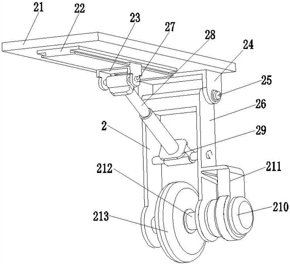 A fully automatic roadbed pavement ditch maintenance machine