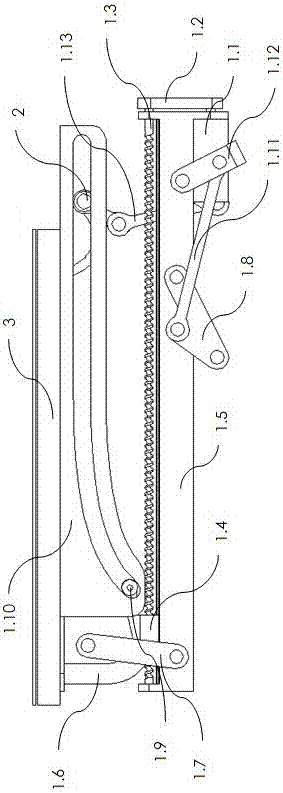 Sliding and oblique insertion type single sliding door mechanism for passenger car