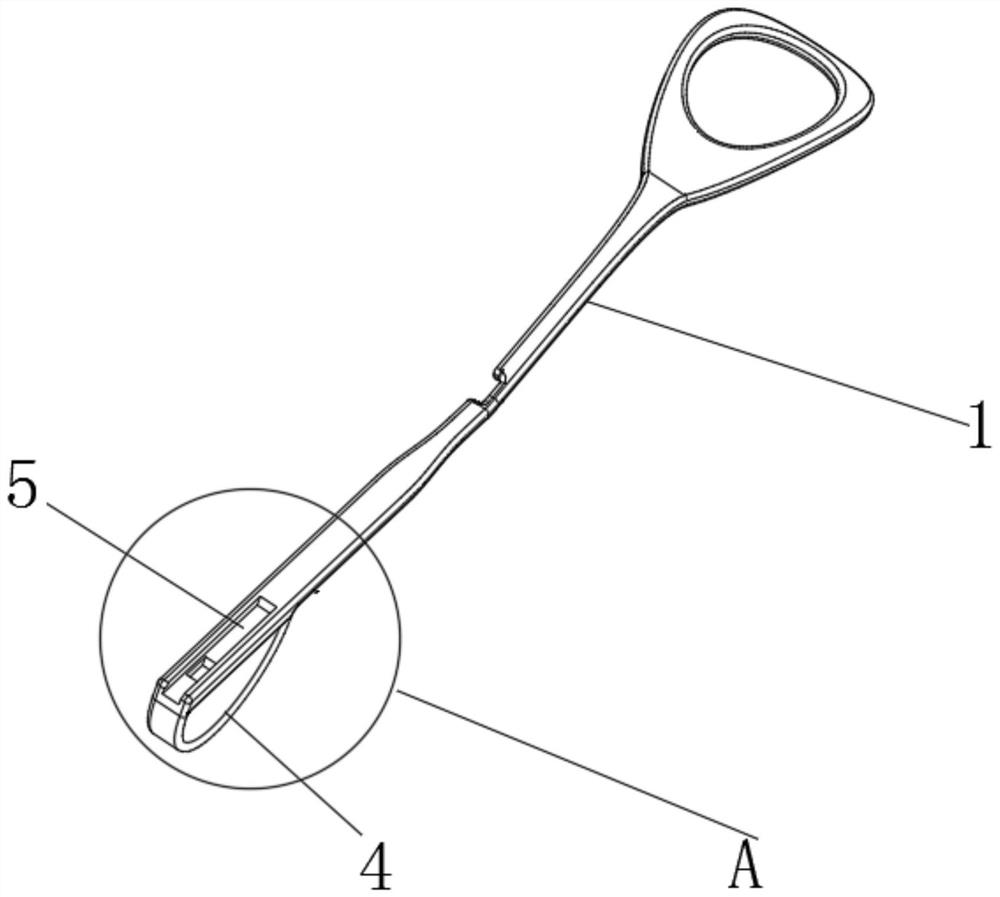 Obstetric forceps for obstetrics and gynecology department