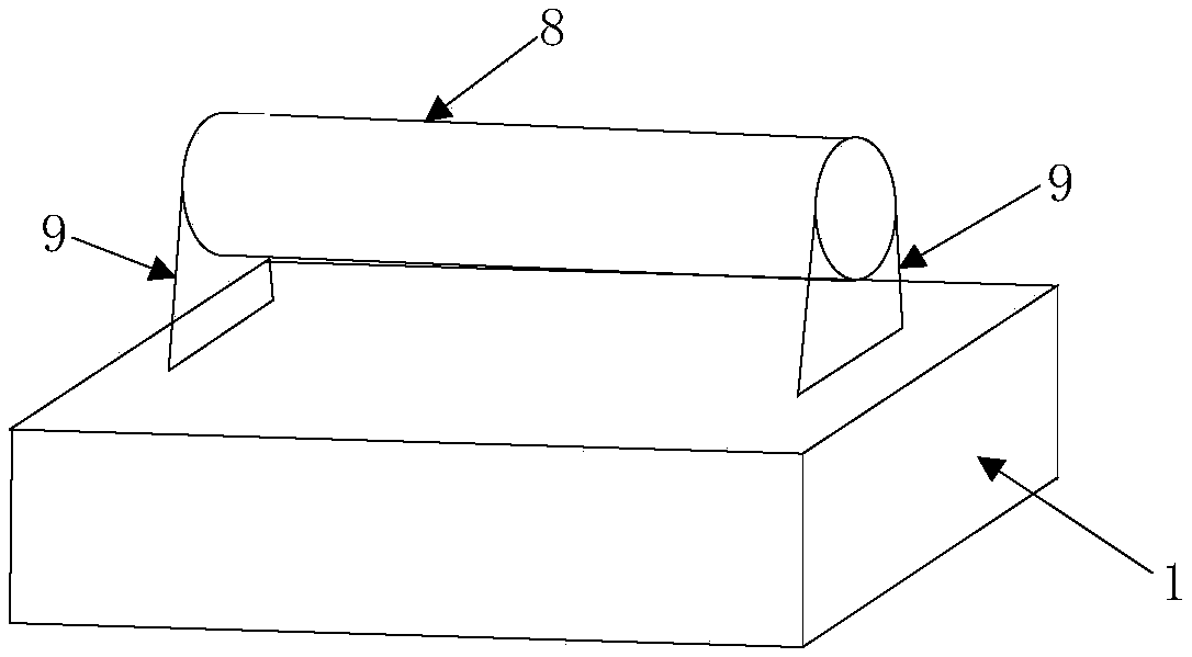 Piezoelectric flexible plate wave energy generating device