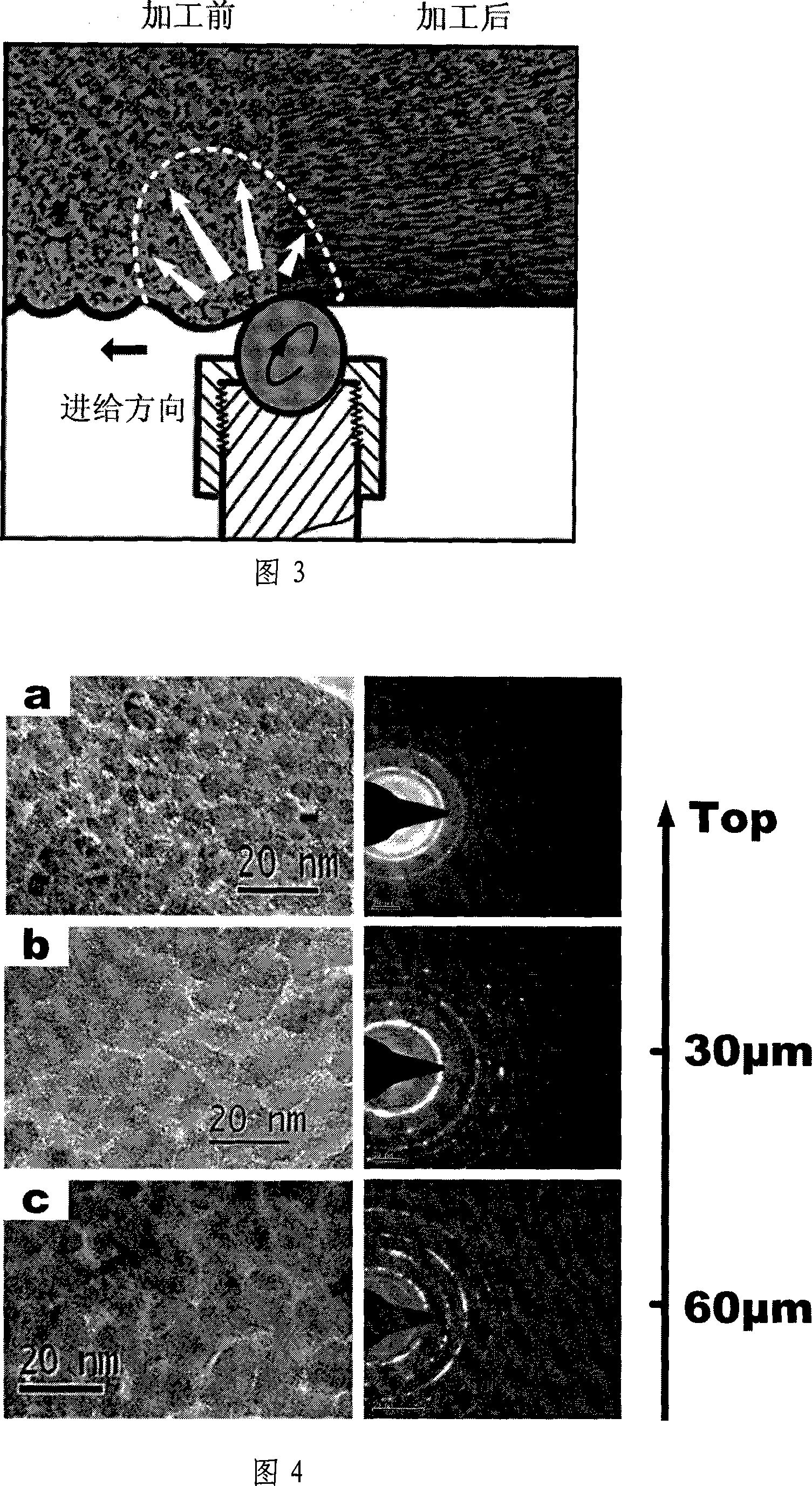Ultrasonic surface rolling process nanoparticlization method and apparatus