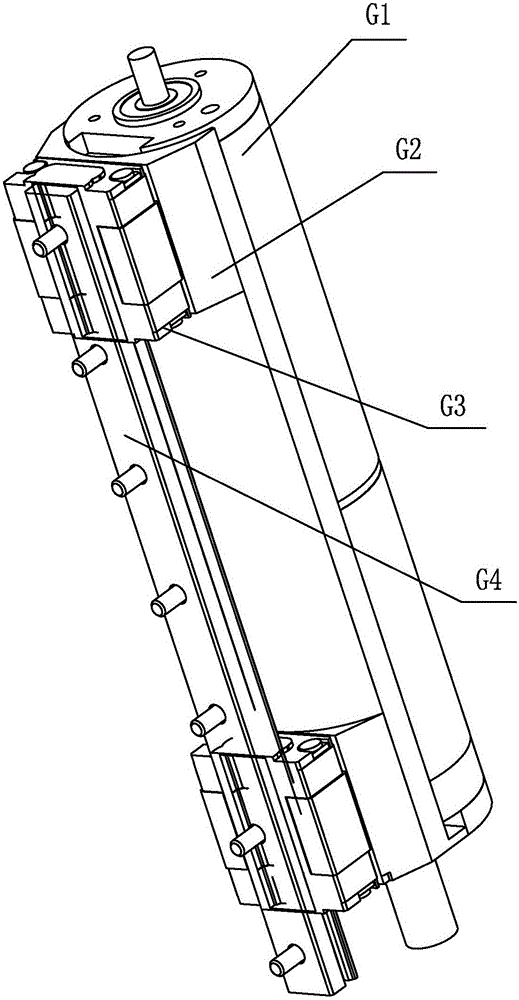 A steel wire transmission joint with the function of compensating for the movement of the rope out