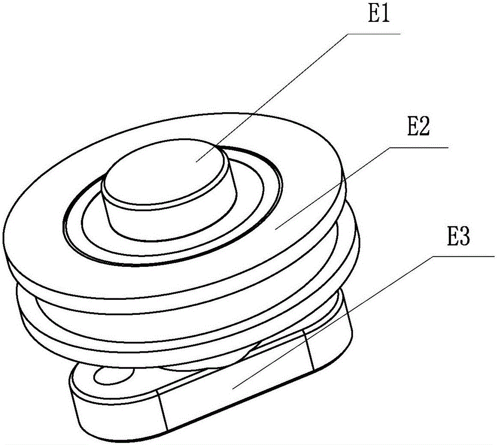 A steel wire transmission joint with the function of compensating for the movement of the rope out