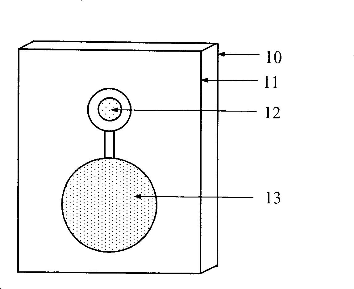 Semiconductor laser light source for emitting nanometer dimension vertical to cavity surface and method for making