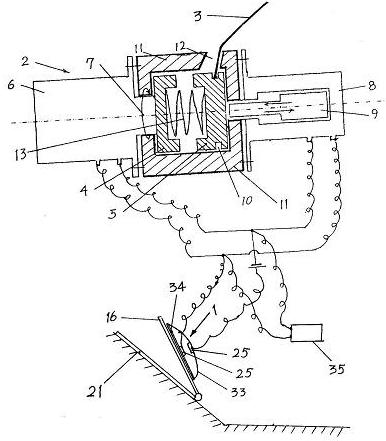 Pressure-triggered switch type accelerator pedal system for preventing accelerator from being used as brake