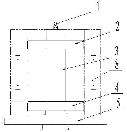 Fixture for turning stator core of wind-driven generator