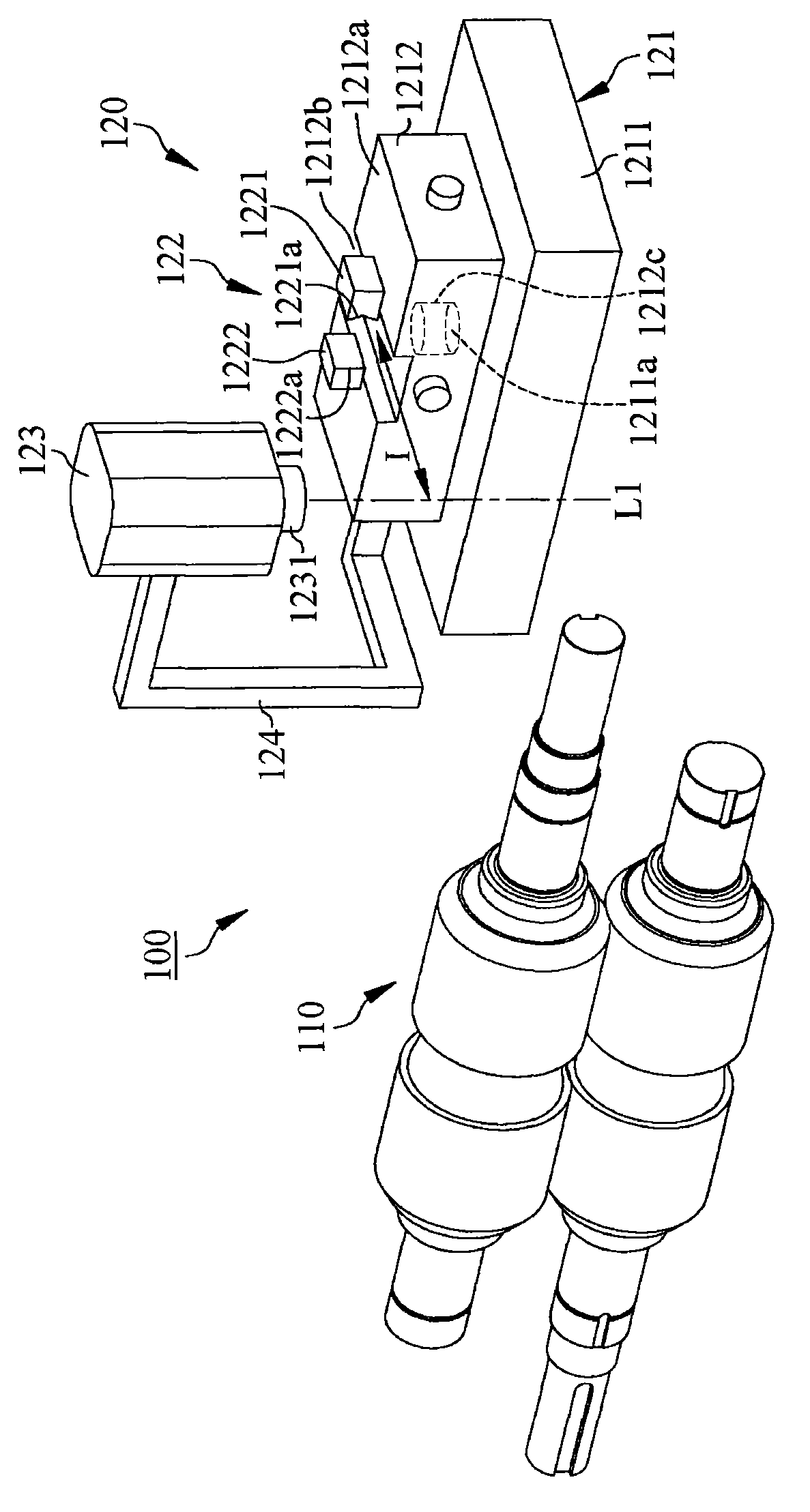 Molding mechanism for profile