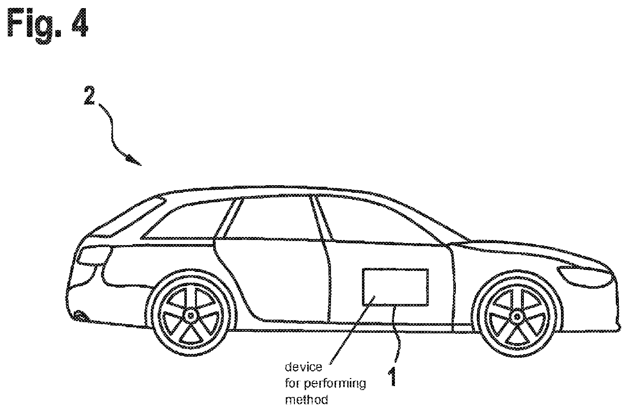 Method and device for detecting collisions for a vehicle