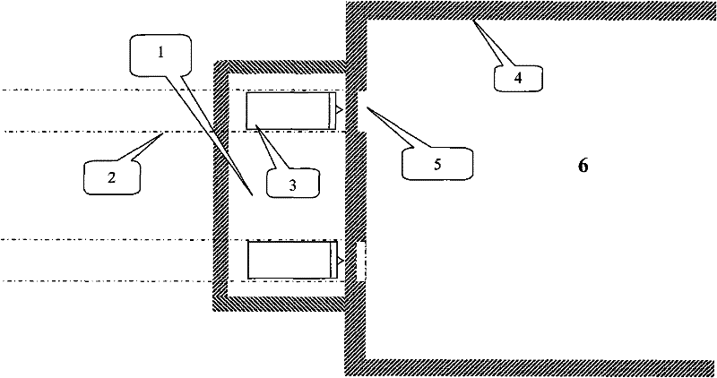 Double-well type reinforcement method of shield arrival or starting end and double-well type shield arrival method