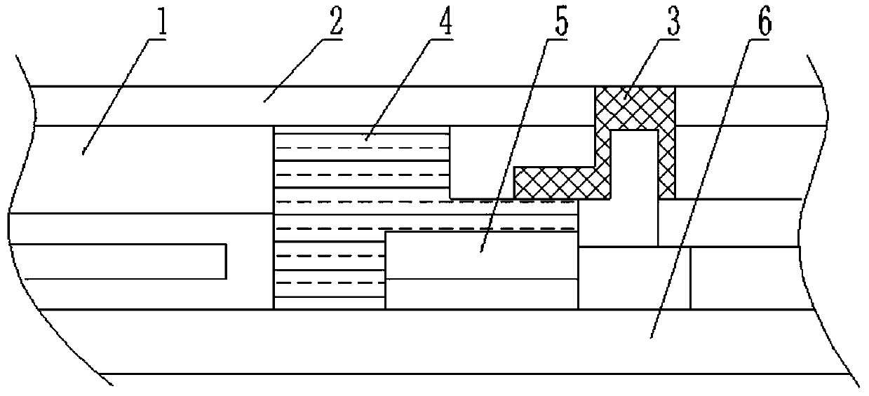 Terminal with receiver touch key, key touch method and application