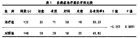 Application medicine for treating chronic fatigue syndrome and preparation method thereof