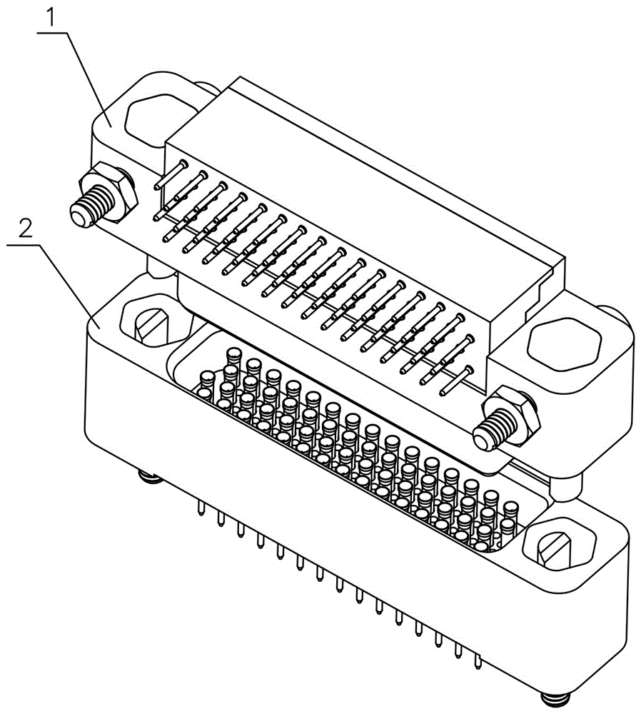 A light insertion force high-speed transmission electrical connector